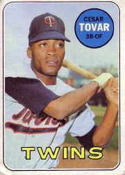 1969 Topps Baseball Cards      530     Cesar Tovar